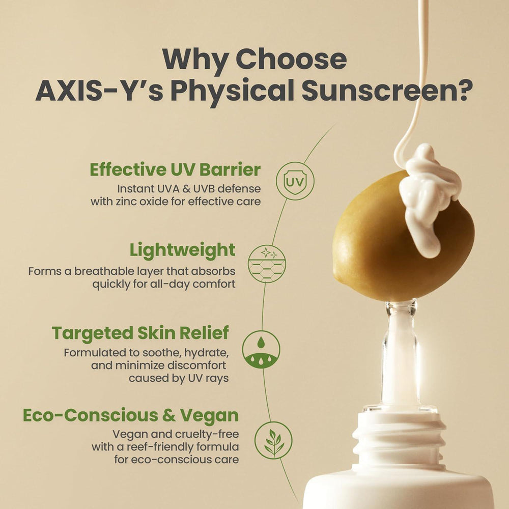 
                      
                        AXIS-Y Sunscreen 安舒研防晒霜 SPF50+ PA+++ 50mL
                      
                    