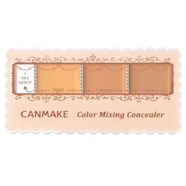 CANMAKE Color Mixing Concealer 02 Natural Beige 三色遮瑕 02自然色