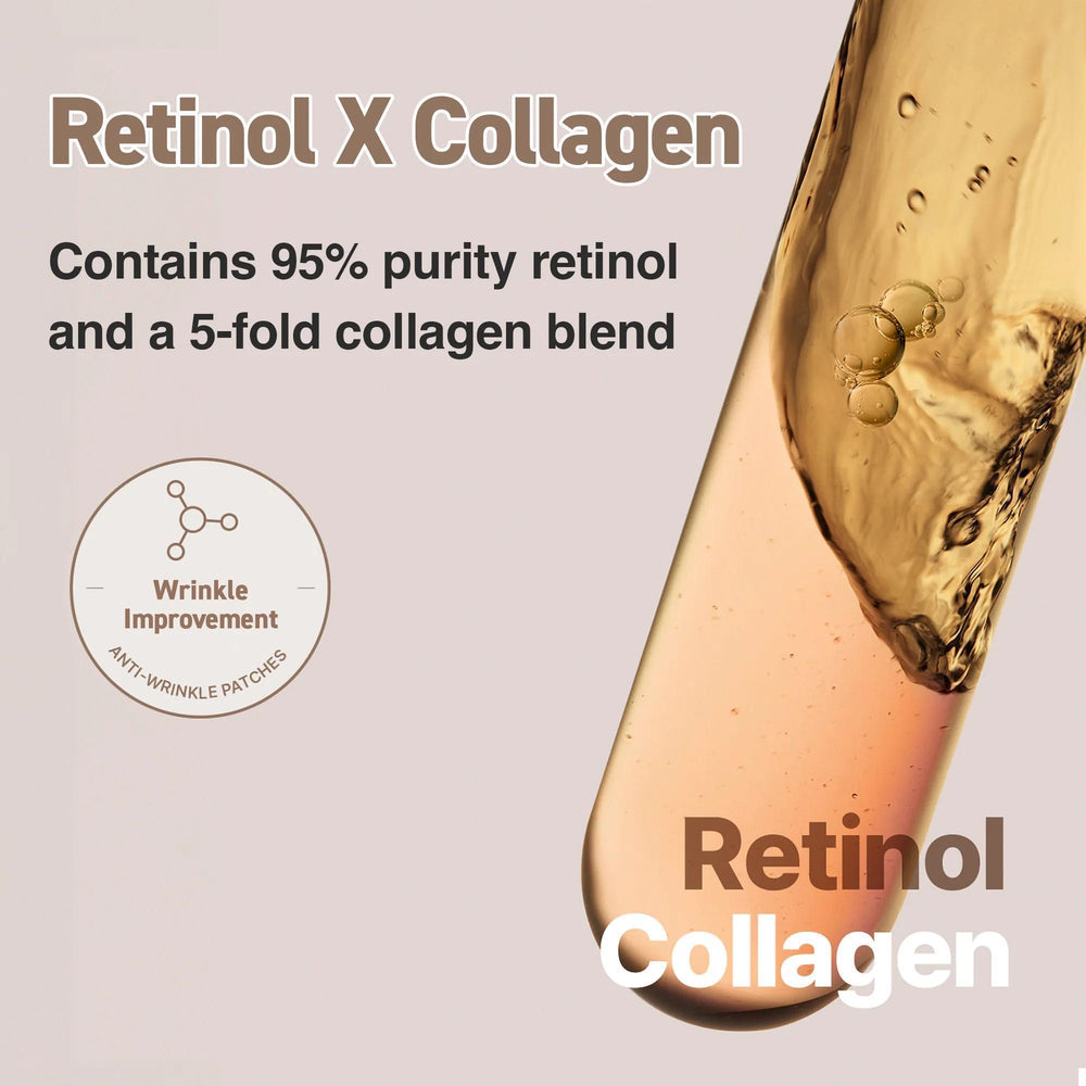 
                      
                        Mediheal Retinol Collagen Eye Ampoule Spot Patch 美迪惠尔视黄醇胶原蛋白保湿抗衰眼膜 60pcs
                      
                    