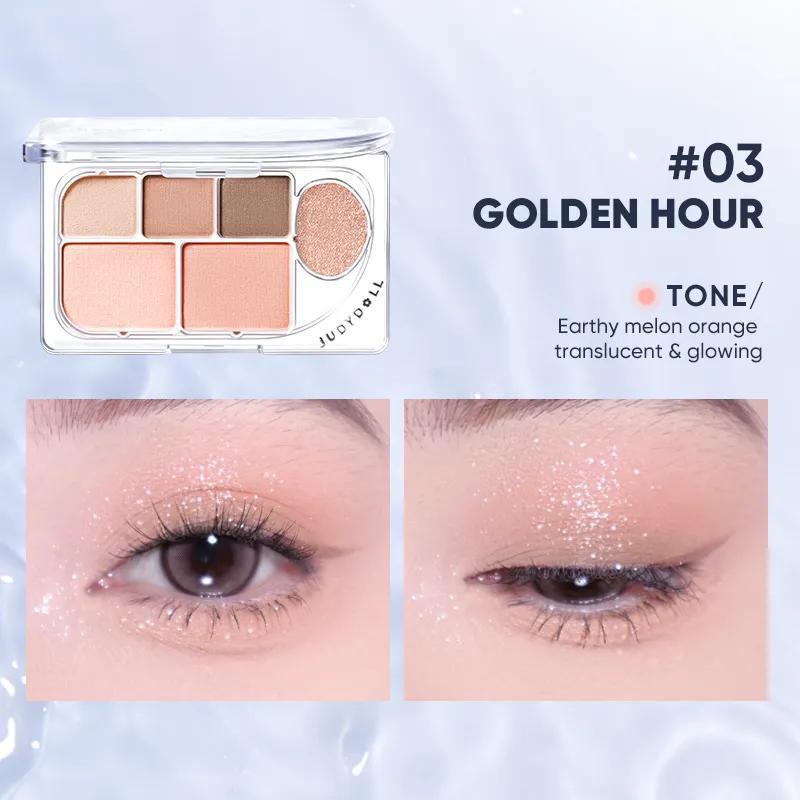 
                      
                        Judydoll DEW-SHINE 6-Color Eyeshadow Palette 橘朵6色眼影盘
                      
                    