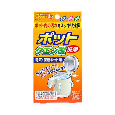 KOKUBO Pot Citric Acid Wash Detergent KOKUBO小久保柠檬酸电水壶清洗剂 20g/3pc