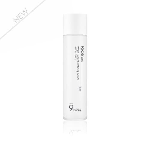 9Wishes Rice 72% White Lucent Refining Toner 韩国娜薇丝大米滋润亮泽肌肤爽肤水 150mL
