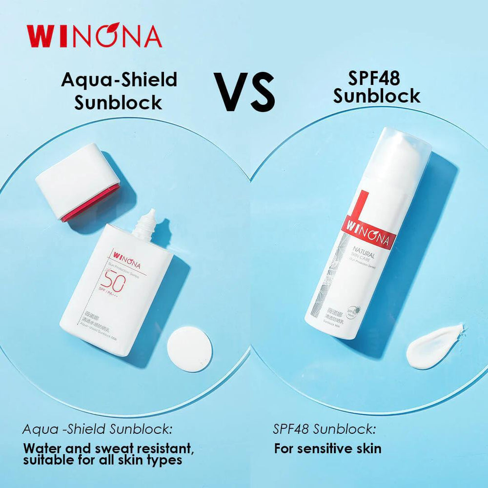 
                      
                        Winona Aqua-Shield Sunblock Milk 薇诺娜清透水感防晒乳 SPF50PA+++ 50g
                      
                    