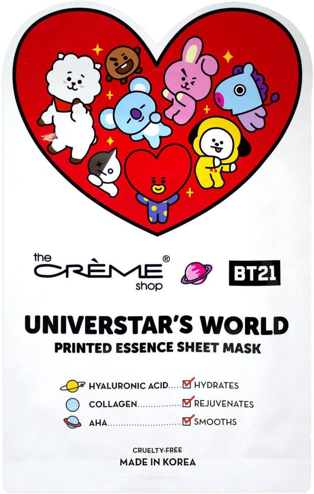 
                      
                        The Creme Shop BT21 Sheet Mask 宇宙明星系列角色面膜
                      
                    