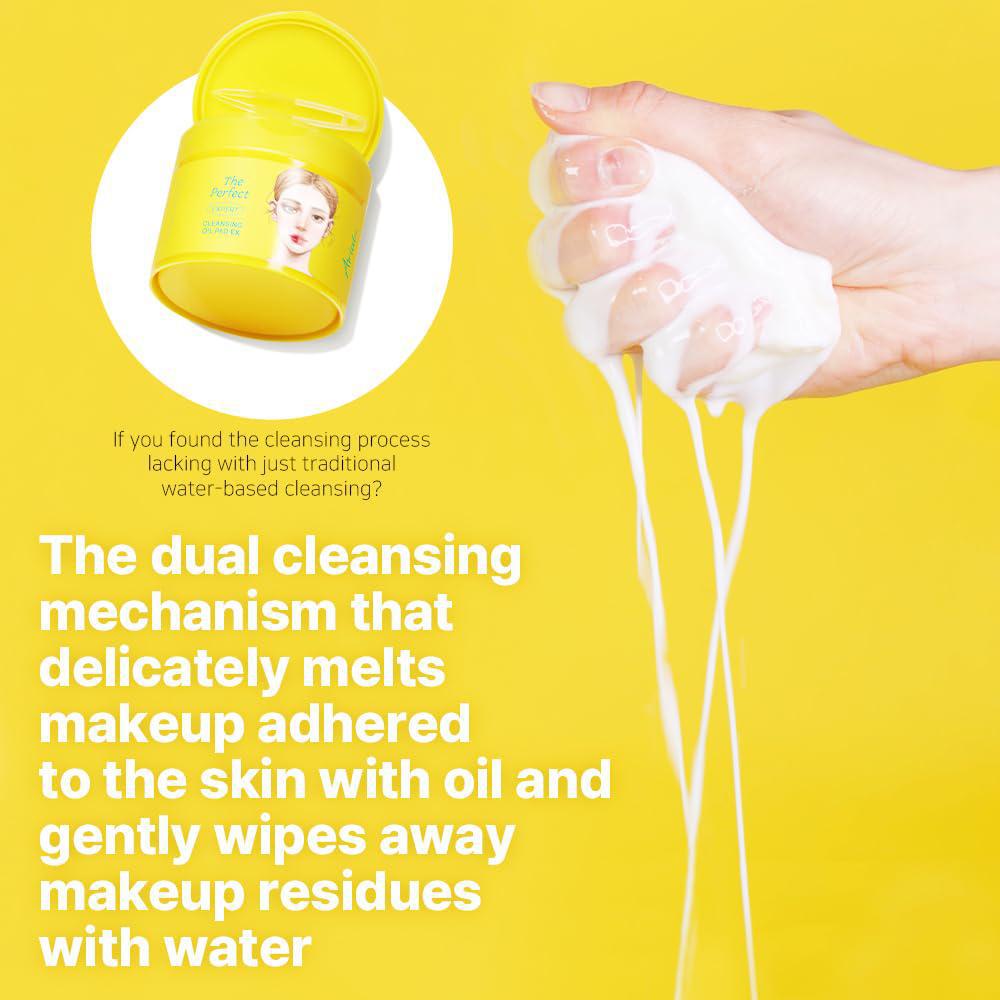 
                      
                        Ariul The Perfect Cleansing Oil Makeup Remover EX 艾藜儿完美卸妆棉片EX 60pads
                      
                    