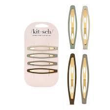 
                      
                        Kitsch Enamel Elongated Snap Clips 珐琅细长按扣夹 4件
                      
                    