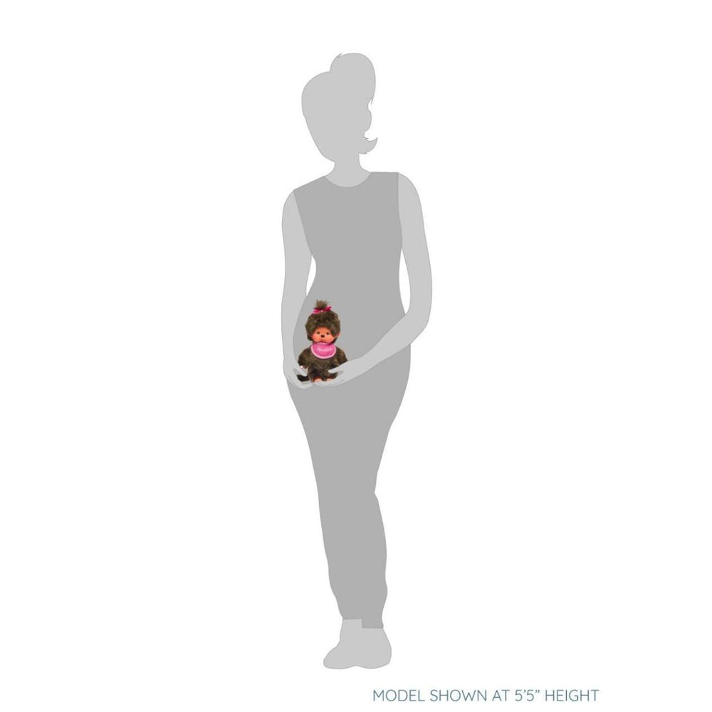 
                      
                        Monchhichi Classic Girl With A Pink Bib 蒙奇奇经典标准女孩粉色围兜毛绒玩具
                      
                    