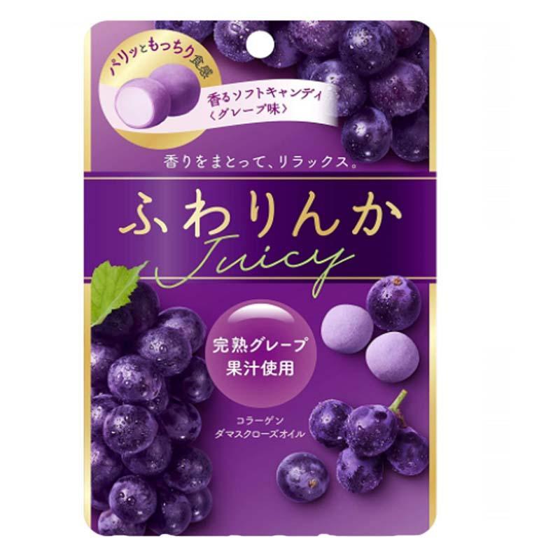 Kracie Juicy Candy Grape 嘉娜宝紫葡萄硬壳软糖