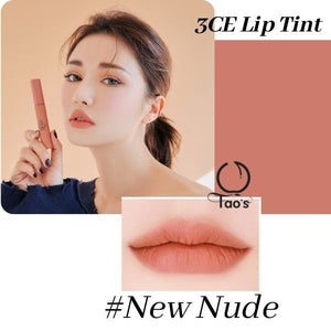 3CE VELVET LIP TINT 01 # New nude 韩国3CE细管丝绒唇釉染唇液 - 吃土色