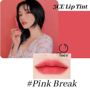 3CE VELVET LIP TINT # Pink Break 韩国3CE细管丝绒唇釉染唇液 - 豆沙粉