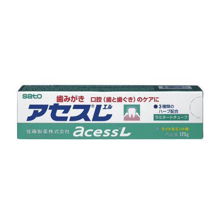 Sato Pharmaceutical Access Toothpaste 佐藤制药缓解牙龈敏感牙周炎牙膏薄荷