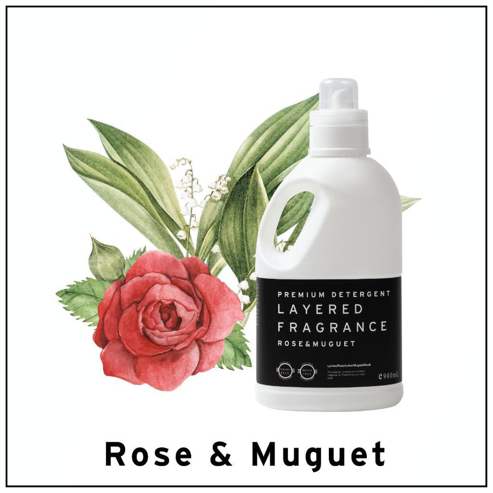 
                
                    Load image into Gallery viewer, Layered Fragrance Premium Detergent Rose &amp;amp; Muguet 玫瑰铃兰洗衣液
                
            