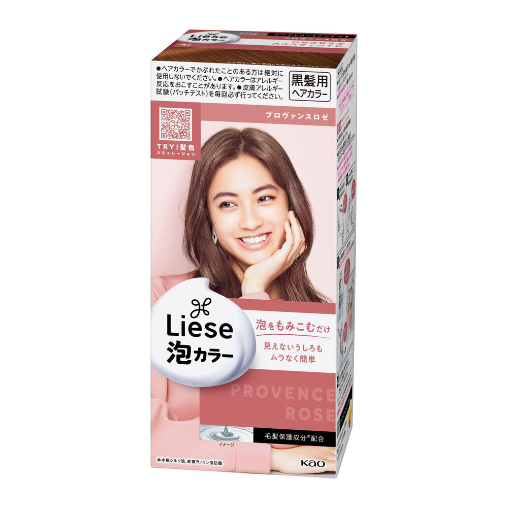 Kao Liese Bubble Provence Rose 花王泡沫染发剂-普罗旺斯玫瑰