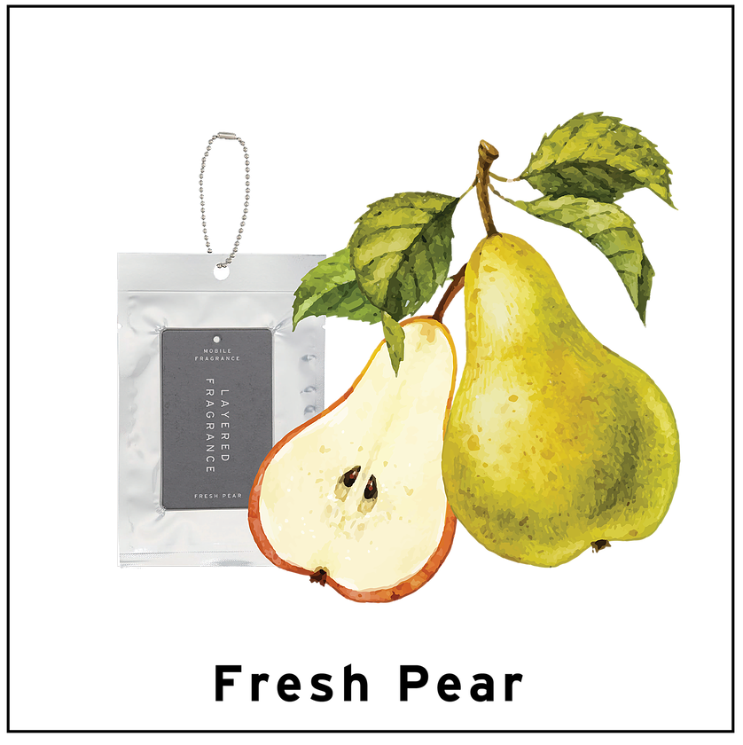 
                
                    Load image into Gallery viewer, Layered Fragrance Mobile Fragrance Fresh Pear 鲜梨香水卡片
                
            