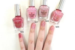 
                
                    Load image into Gallery viewer, Canmake Colorful Nails N09 Peach Squash 砍妹指甲油09
                
            