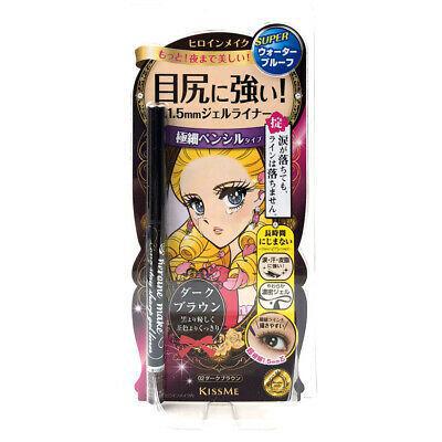 KissMe Heroine Make Long Stay Gel Liner Dark Brown 极细眼线胶笔深棕色