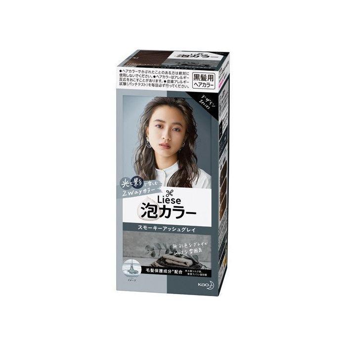 
                      
                        Kao Liese Bubble Smoky Ash Gray 花王泡沫染发剂 薄雾灰色
                      
                    