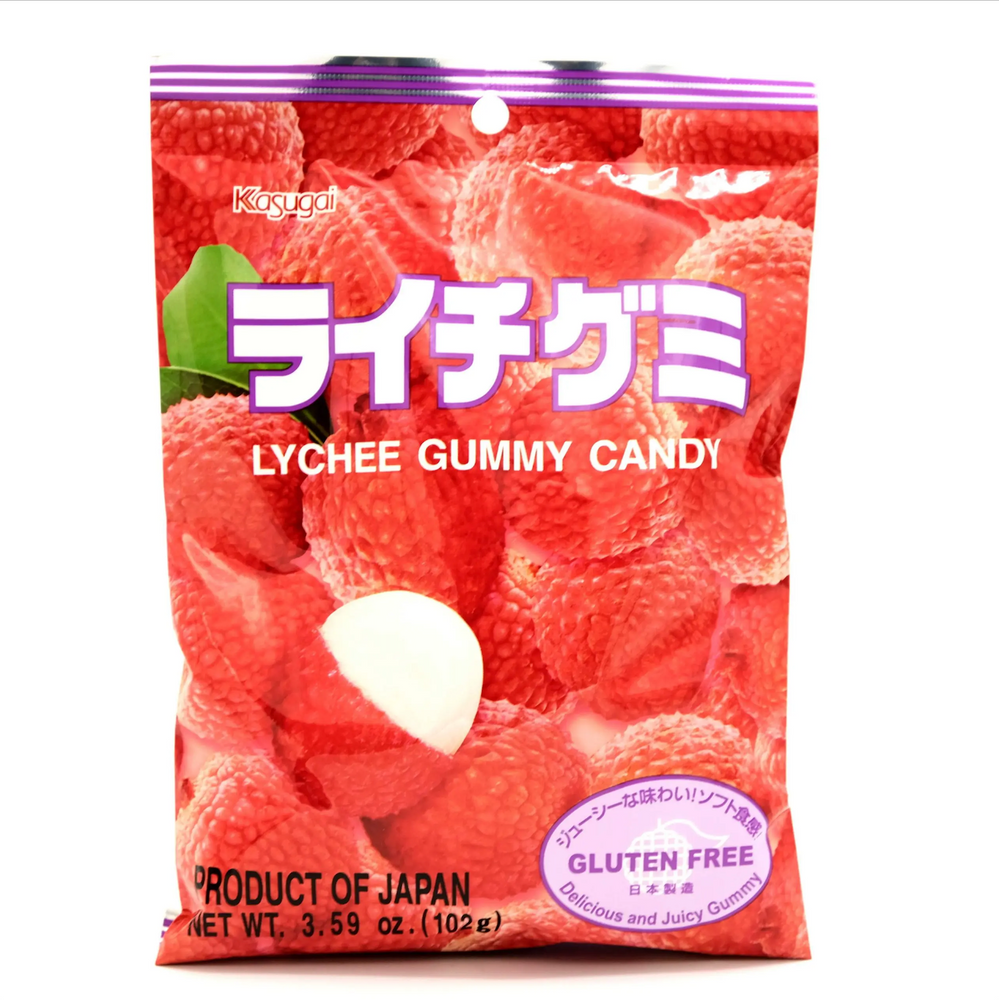 Kasugai Gummy Lychee 春象软糖--荔枝