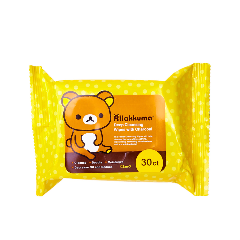 SAN-X RILAKKUMA BIR007 RILAKKUMA CLEANSING WIPES 20ct 轻松熊清洁湿巾20片