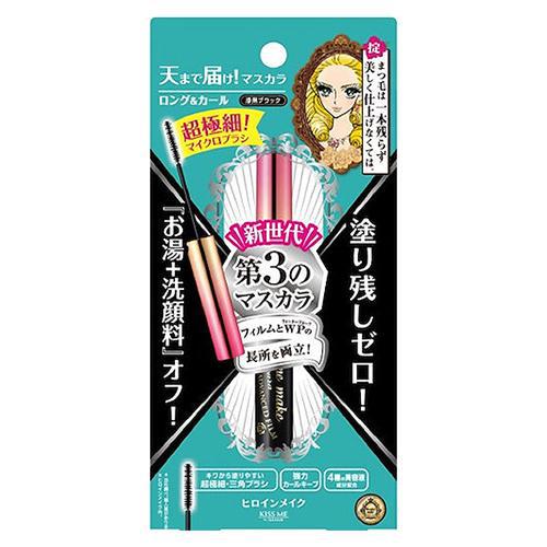 
                      
                        KissMe Heroine Make Slim Mascara Advanced Film #01 第三代极细温水可卸睫毛膏黑色
                      
                    