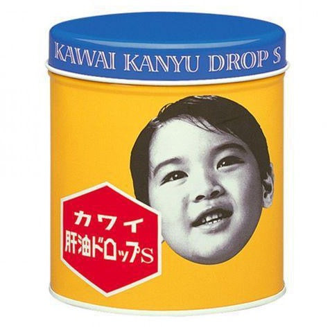 Kawai Kanyu Drop Chewable Vitamin A&D 香蕉味肝油维他命A&D（护眼健