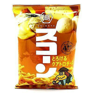 Koikeya Corn Puff -Quattro Cheese 卡辣姆久玉米果脆脆  -四倍奶酪