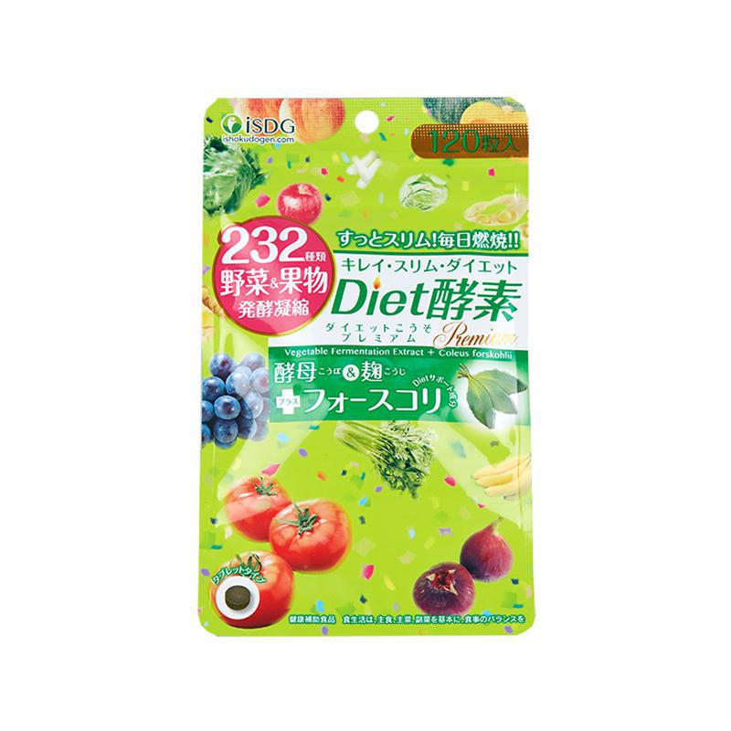 ISDG 232 Diet Enzyme 120 Tablets 医食同源减脂酵素30日