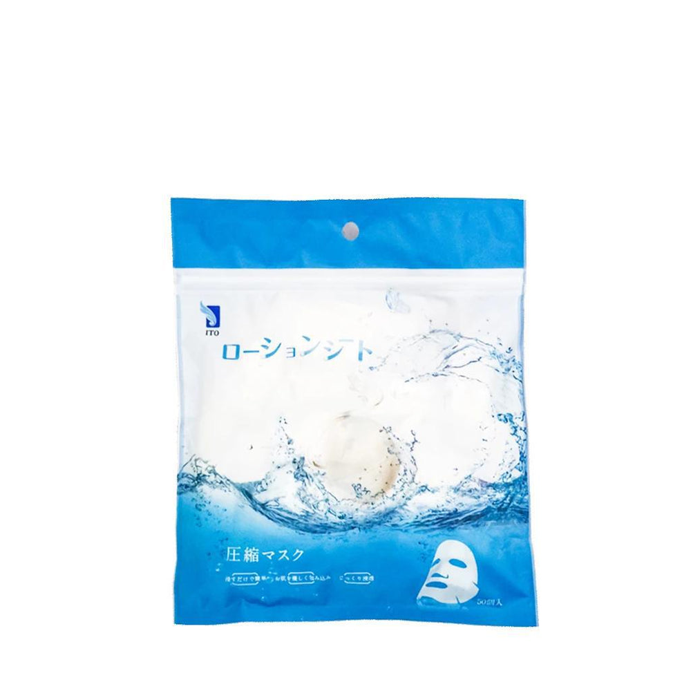 ITO Lotion Sheet 日本敷水压缩纸膜 50枚