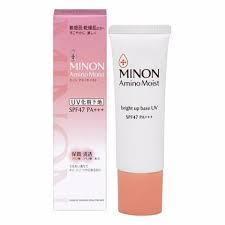 Minon Amino Moist Bright Up Base UV （Sensitive Skin Base） 25g 蜜浓温和防晒隔离