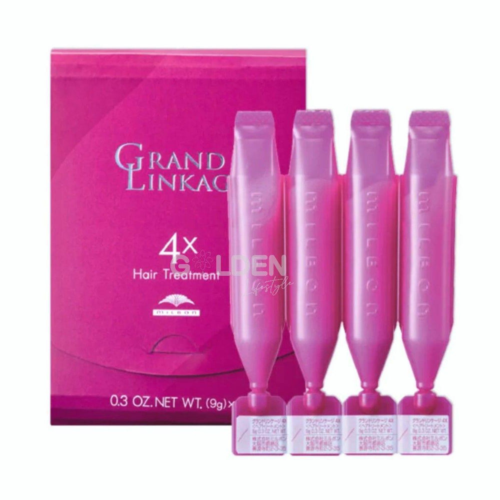 
                      
                        Milbon Grand Linkage Hair Treatment 新版Milbon前男友发膜 9g*4本
                      
                    