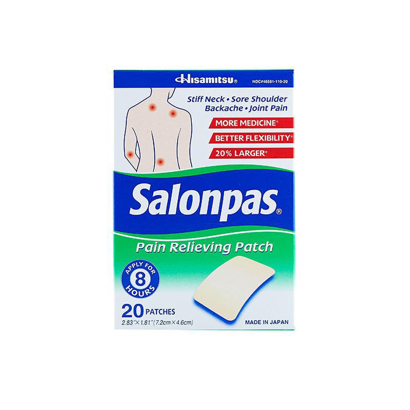 
                
                    Load image into Gallery viewer, Hisamitsu Salonpas Pain Relieving Patch 20 Sheets NHP-020 撒隆巴斯 胶布贴 日常缓解酸痛
                
            