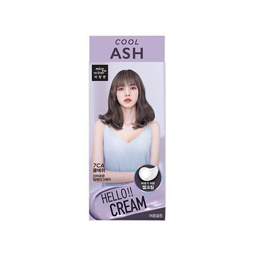 Mise En Scene Hello Cream 7CA Cool Ash 爱茉莉膏状染发冷灰色