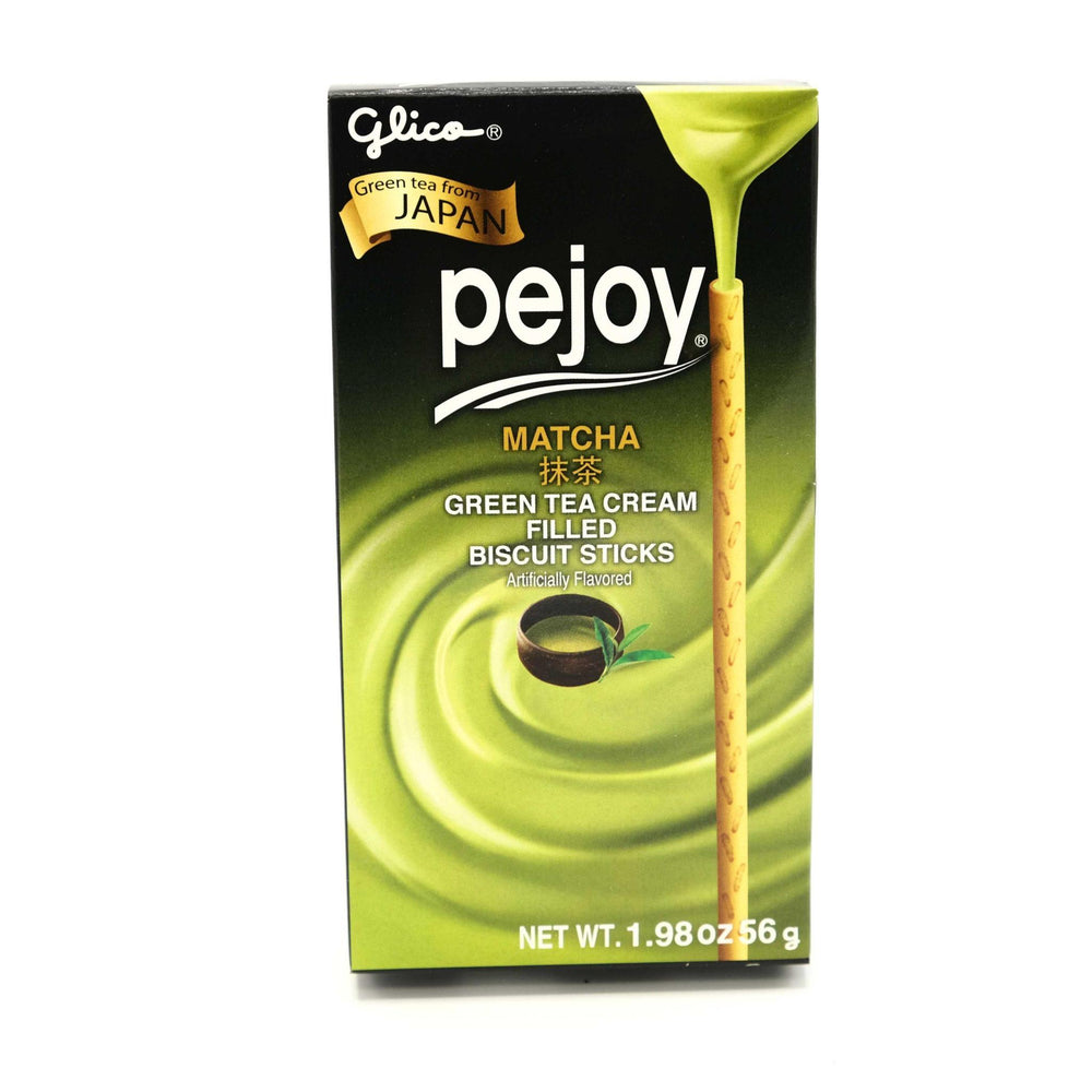 Glico Pejoy Matcha Biscuits 固力高饼干抹茶卷心棒