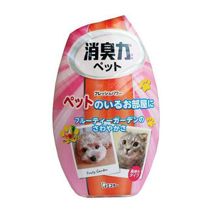 S.T.Corporation Shoshu-Riki Deodorizer Fruity Garden for Pet 水果香宠物用液体空气清新剂