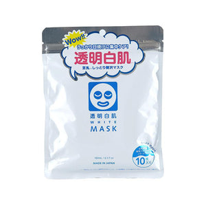 Ishizawa-Lab Toumei White Mask 透明白肌药用美白面膜10片