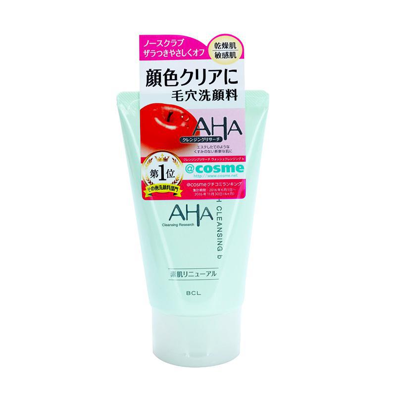 BCL Cleansing Research Makeup Wash with AHA 敏感肌果酸洗面奶