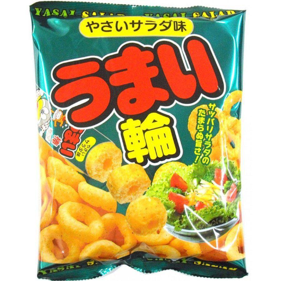 Riska Corn Puff Vegetable Salad 酥脆玉米果(蔬菜沙拉)