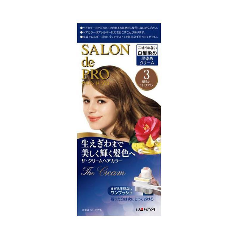 Dariya Salon de Pro The Cream 快速遮白泡沫染发膏