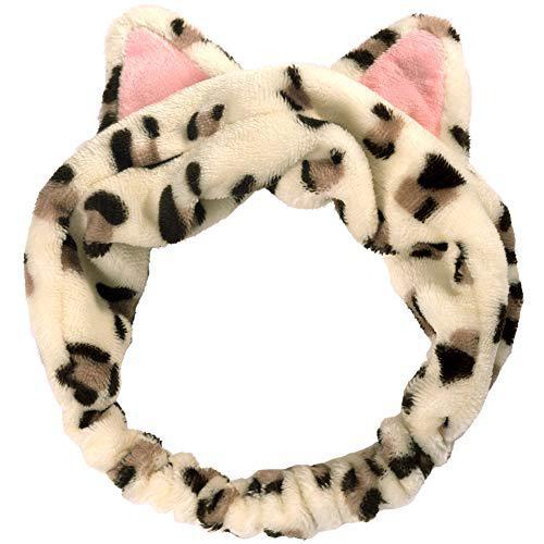 Oheya Nekomimi Headband Leopard Brown 束发带 豹纹猫耳