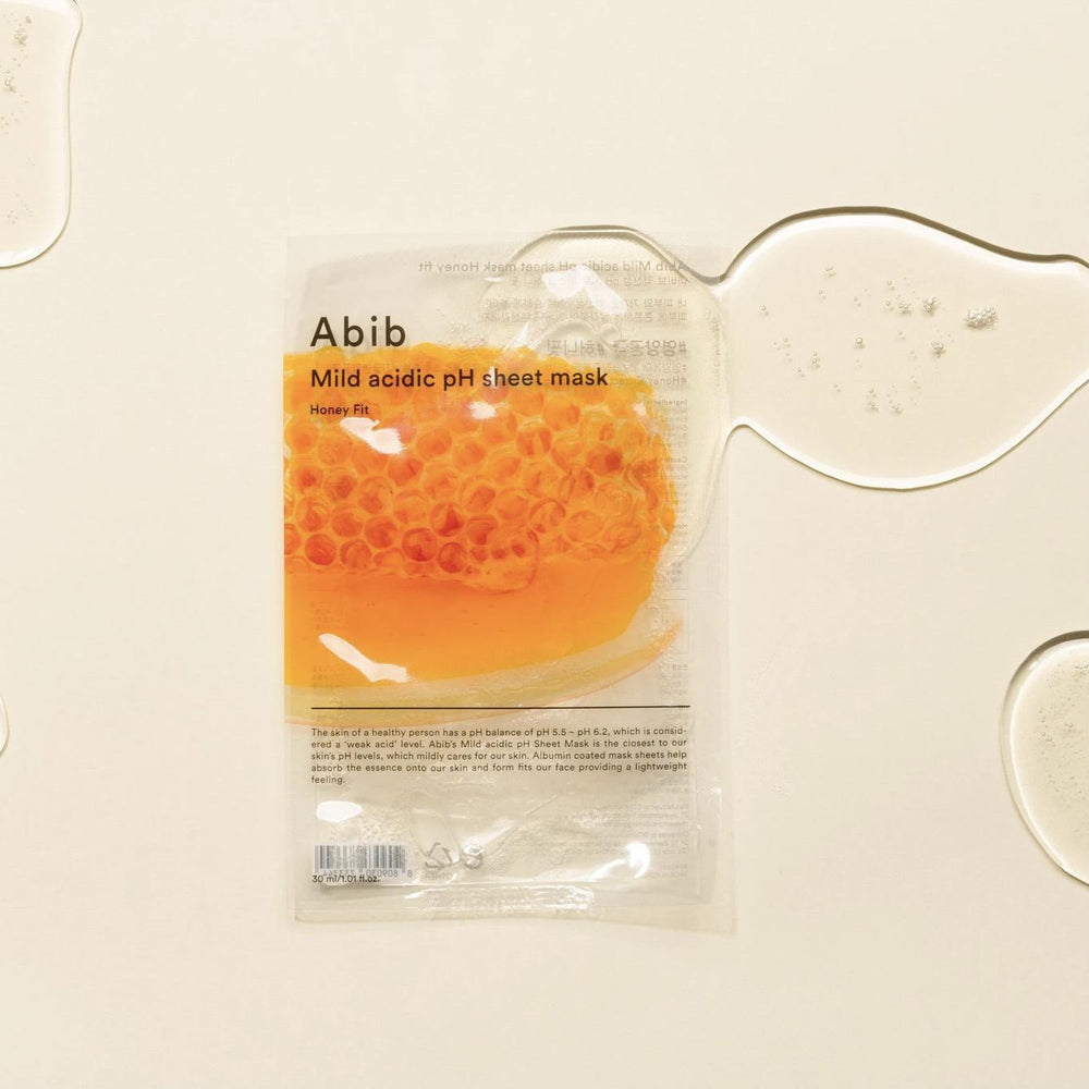 
                      
                        Abib Mild Acidic PH Sheet Mask- Honey Fit 阿彼芙弱酸蜂蜜滋养紧致面膜
                      
                    