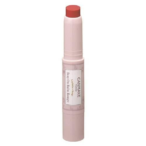 Canmake Stay-On Balm Rouge 20 Cotton Peony 丝滑丰润唇膏蜜桃粉红
