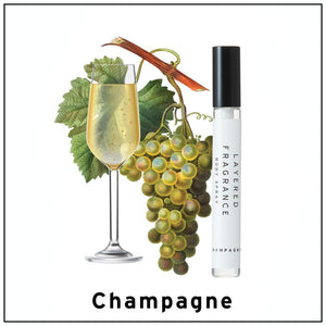 Layered Fragrance Body Spray Champagne 香槟试管香水