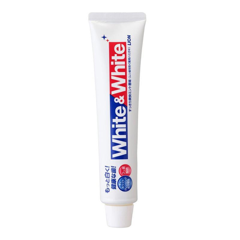 Lion White and White Toothpaste 狮王美白牙膏