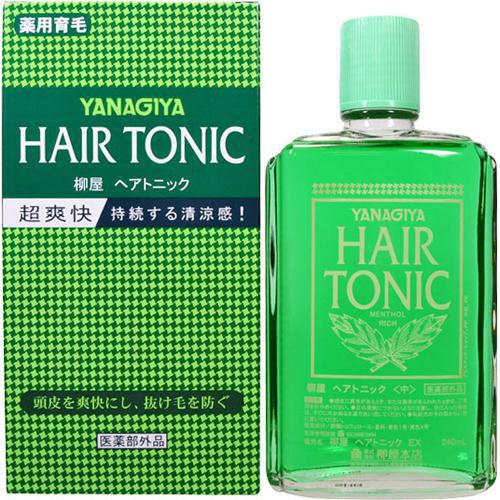 Yanagiya Hair Tonic Menthol Rich 柳屋生发营养液 (超爽快)