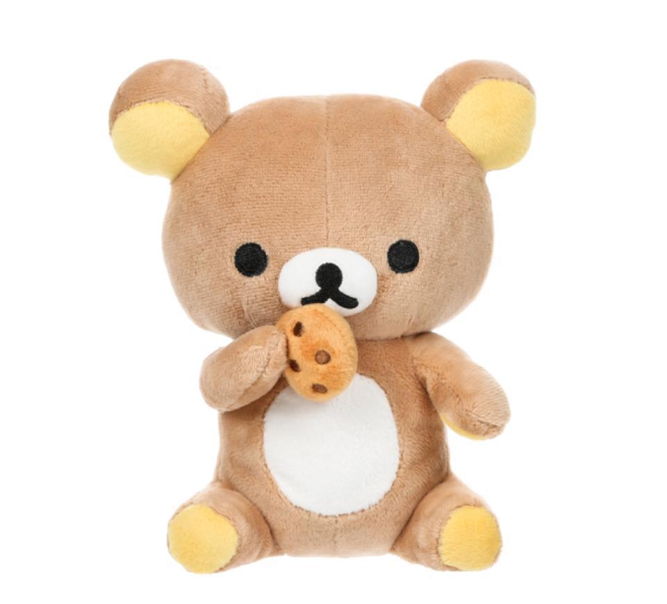 San-X Rilakkuma Eating Biscuit 吃饼干的轻松熊