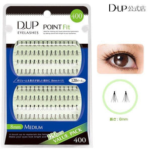 D-UP Eyelashes Point Fit 日本超自然分簇假睫毛