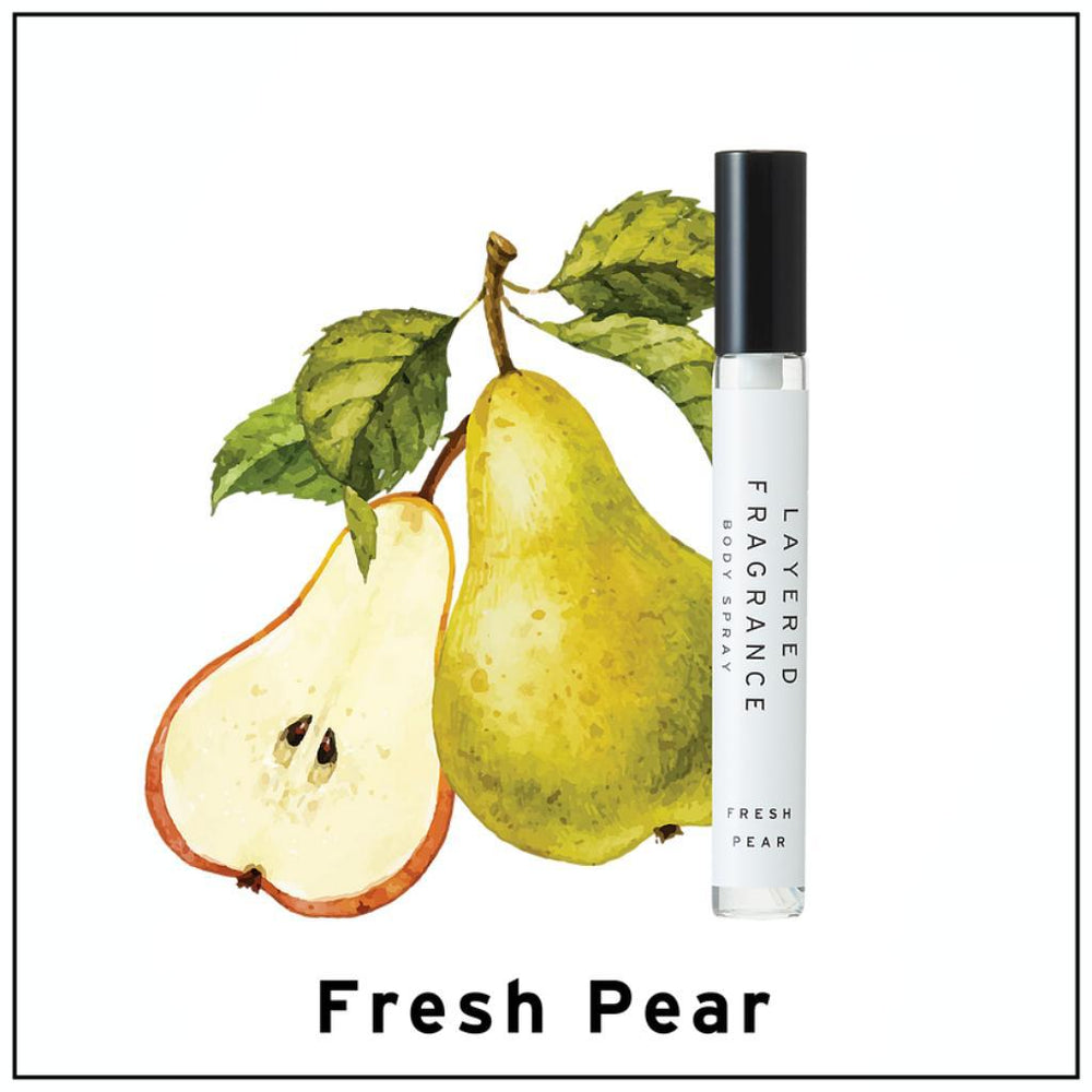 Layered Fragrance Body Spray Fresh Pear 鲜梨试管香水