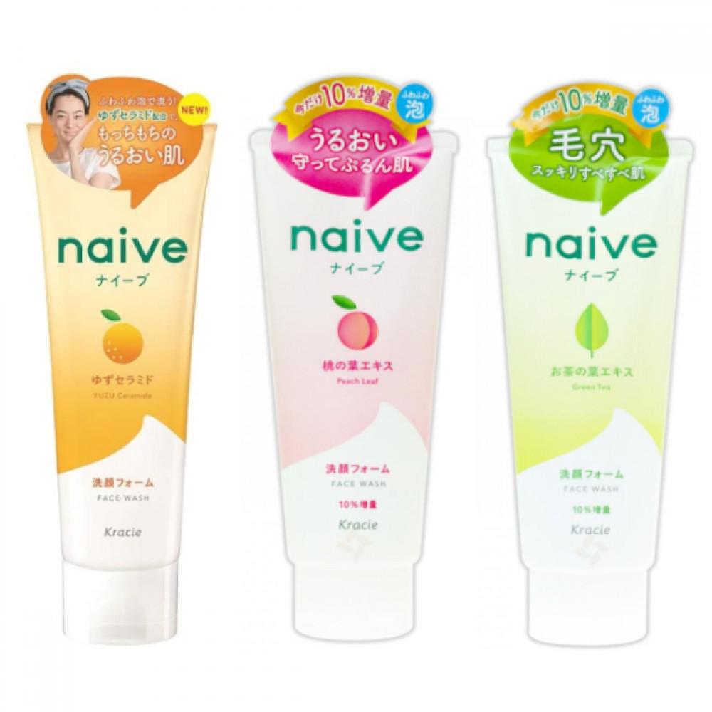 KRACIE NAIVE FACE WASH 143g