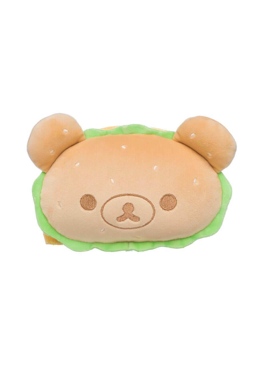 San-X Rilakkuma Burger Novelty Plush 轻松熊汉堡毛绒玩具