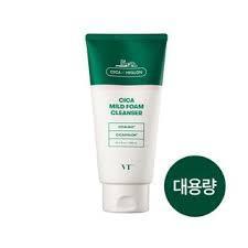 VT Cica Mild Foam Cleanser 老虎大容量温和洁面300ml